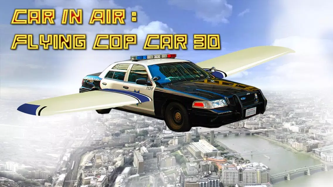 Car In Air : Flying Cop Car 3D Screenshots