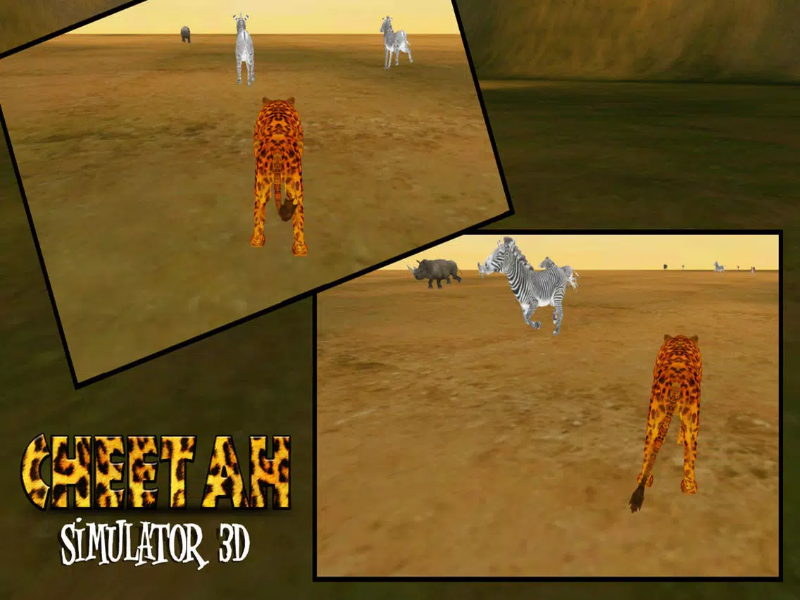 Cheetah Simulator 3d iPad Screenshots