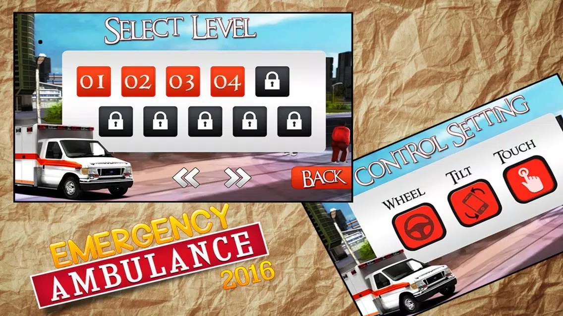 Emergency Ambulance 2016 Game Screenshots