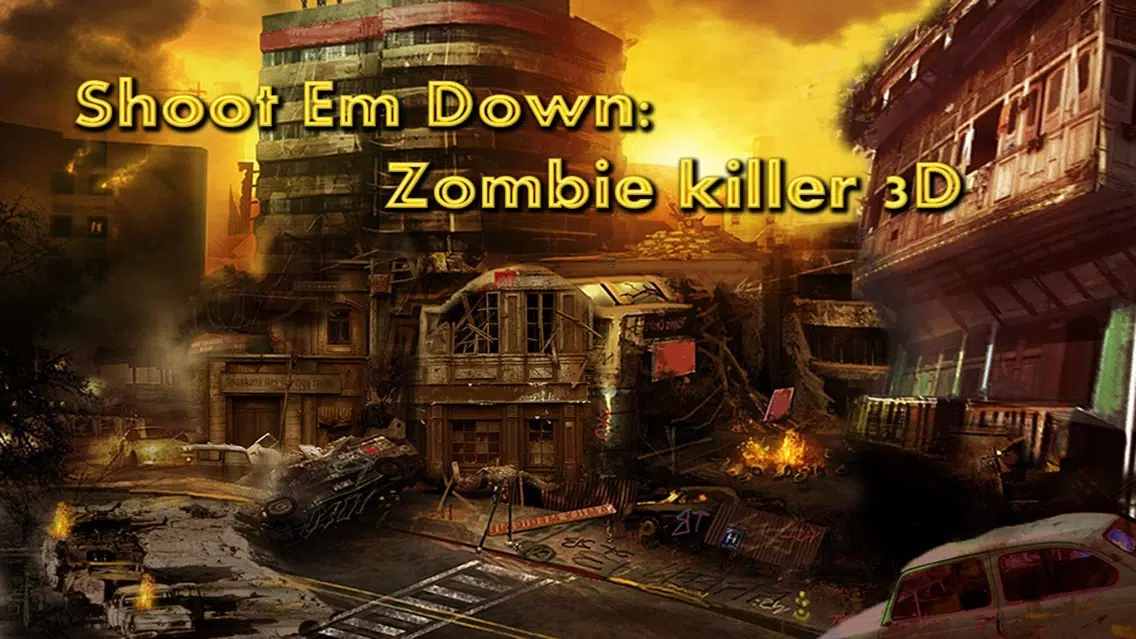Shoot Em Down:Zombie killer 3D應用截圖