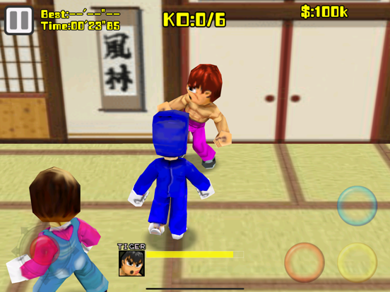 Ảnh chụp màn hình của 3D Beat Them All iPad 