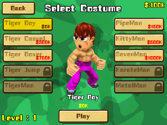 Ảnh chụp màn hình của 3D Beat Them All iPad 