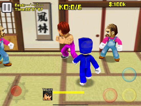 Ảnh chụp màn hình của 3D Beat Them All iPad 