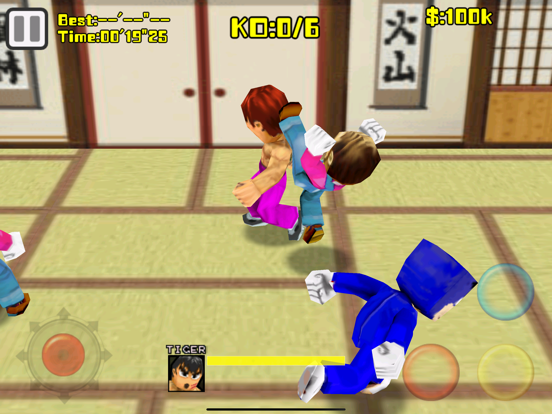 Ảnh chụp màn hình của 3D Beat Them All iPad 