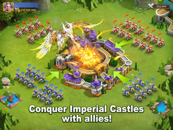 Capturas de tela do Castle Clash: World Ruler iPad 