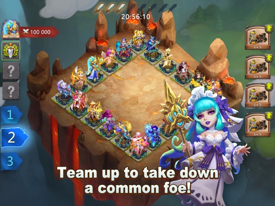 Capturas de tela do Castle Clash: World Ruler iPad 