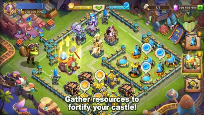 Capturas de tela do Castle Clash: World Ruler
