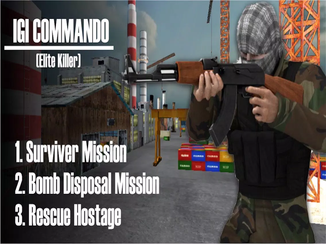 IGI Commando Marine Ship Rescue Hostage iPad  سکرین شاٹس