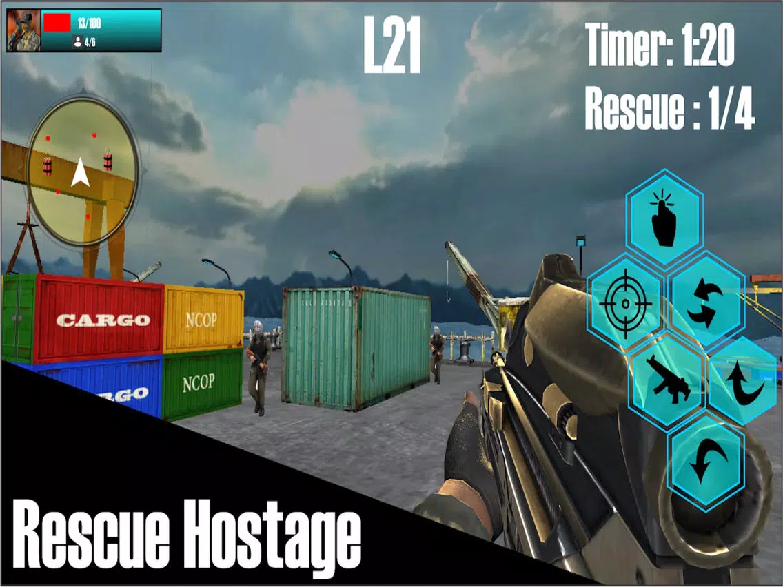 IGI Commando Marine Ship Rescue Hostage iPad  سکرین شاٹس