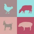 Smart Cubes: farm animals puzzle game for kids