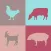 Smart Cubes: farm animals puzzle game for kids