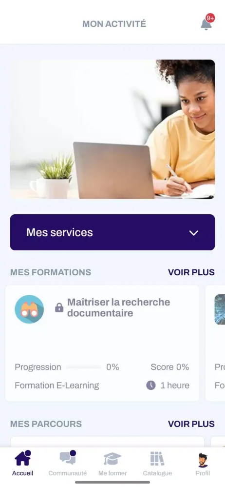 MonCAMPUS Screenshots