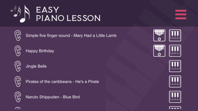 Easy Piano learning Screenshots