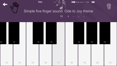 Easy Piano learning Screenshots