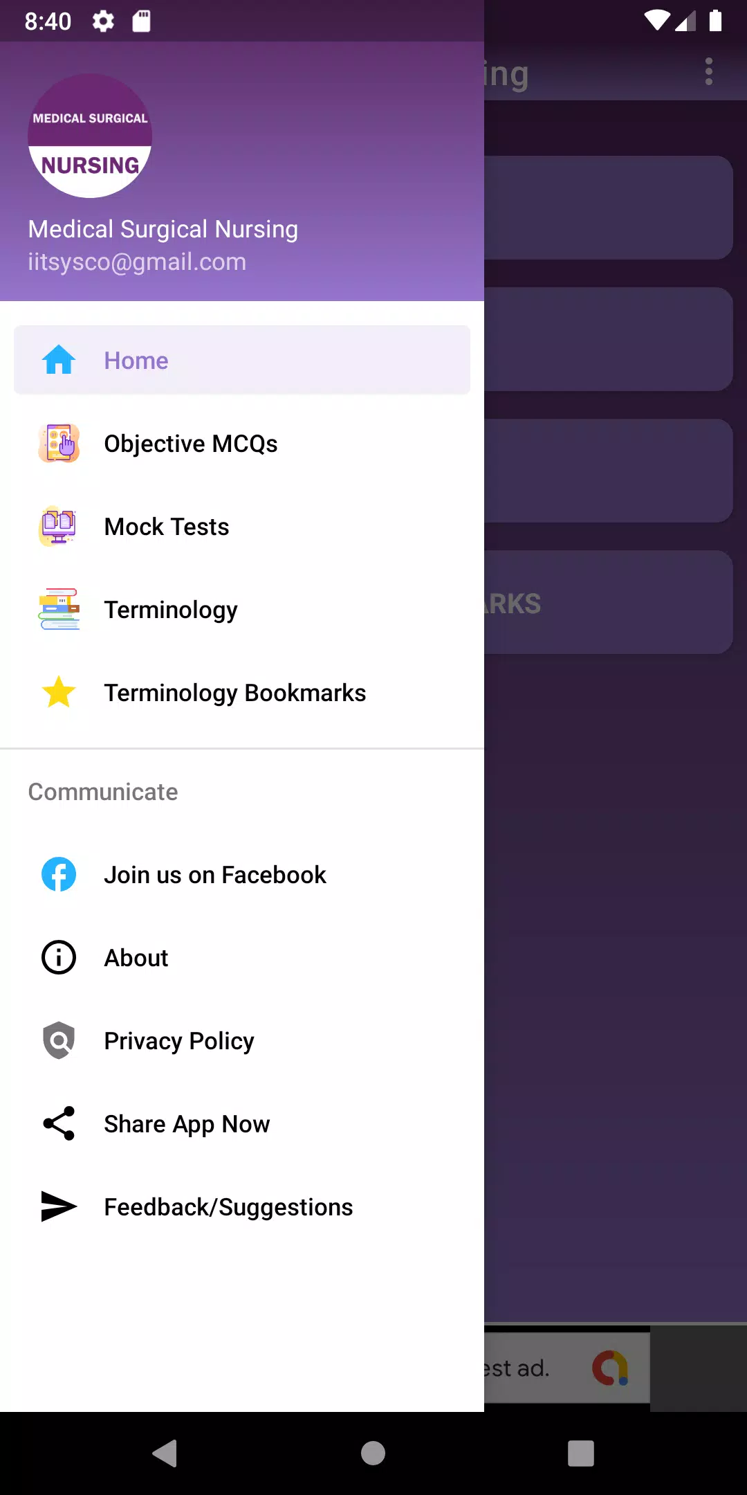 Medical Surgical Nursing Screenshots