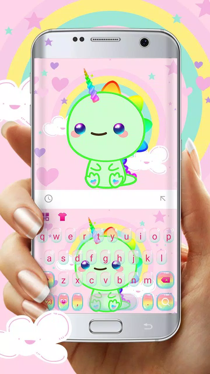 Cute Dinosaur Unicorn Theme Screenshots