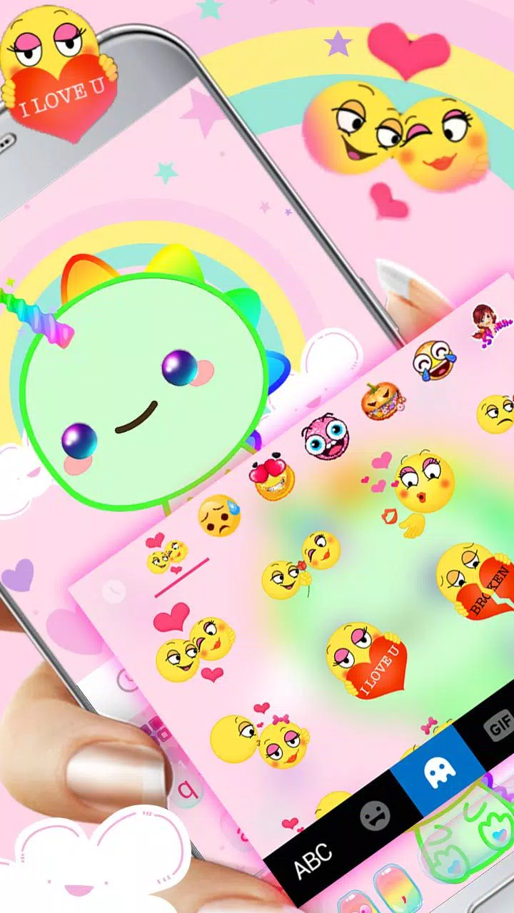 Cute Dinosaur Unicorn Theme Screenshots