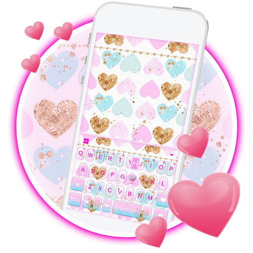 Pastel Heart Love