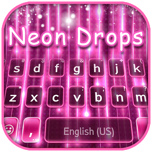 Pink Neon Drops