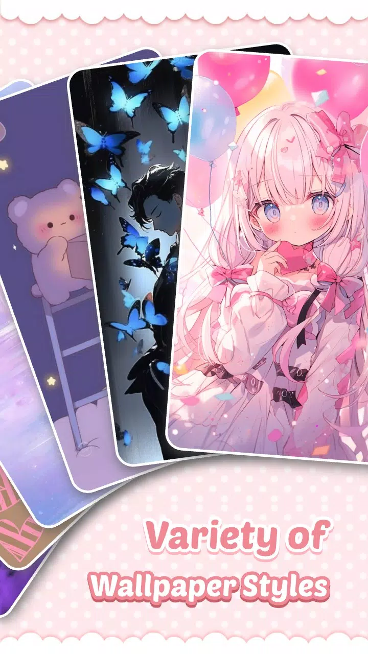 Pink Cute Hippo Theme Screenshots