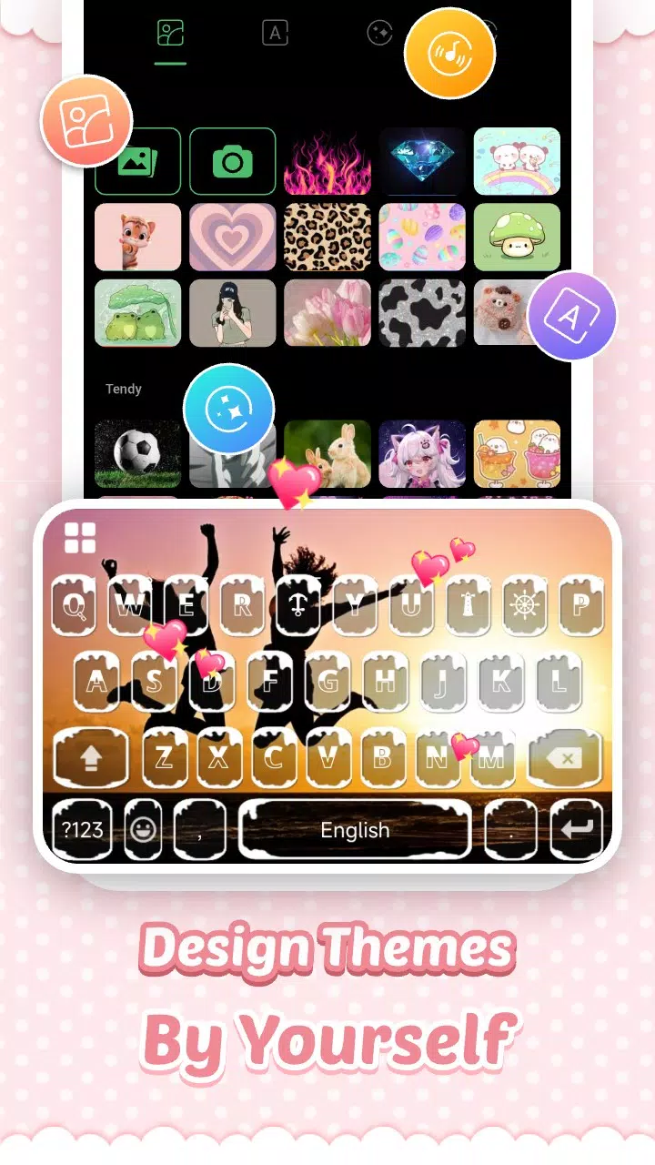 Pink Cute Hippo Theme Screenshots