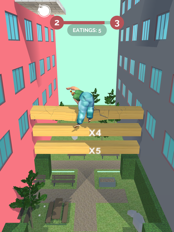 Fat Falling iPad 應用截圖
