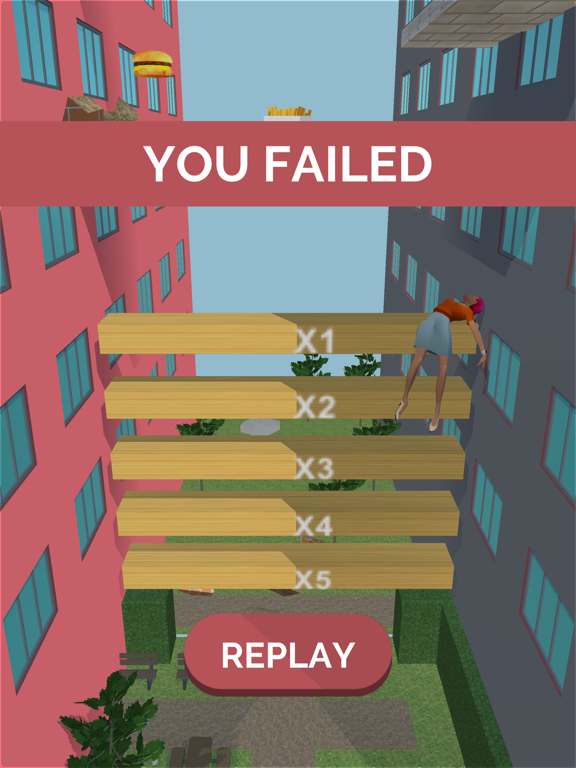 Fat Falling iPad 應用截圖