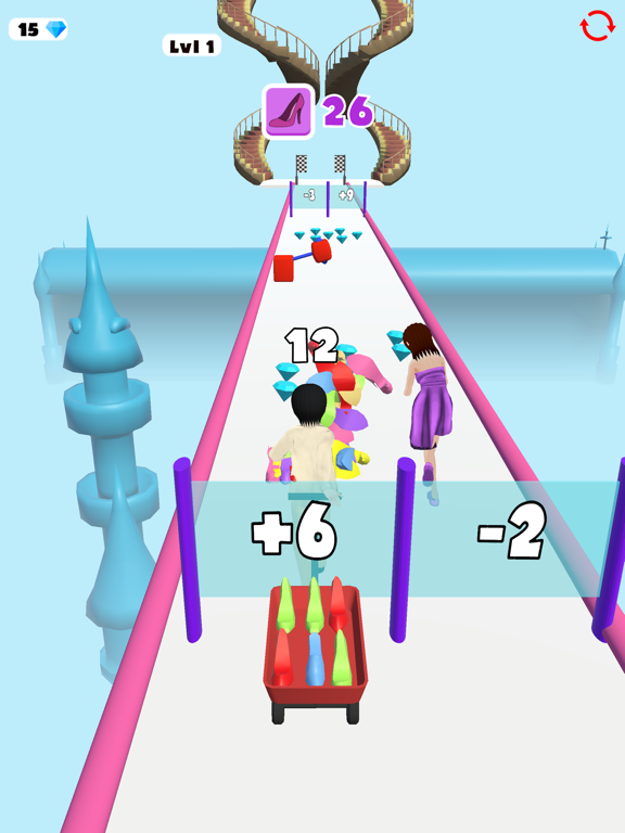 Cinderella Run iPad  স্ক্রিনশট