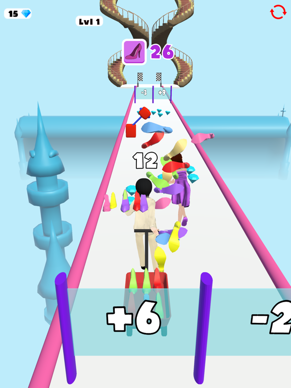 Cinderella Run iPad  স্ক্রিনশট