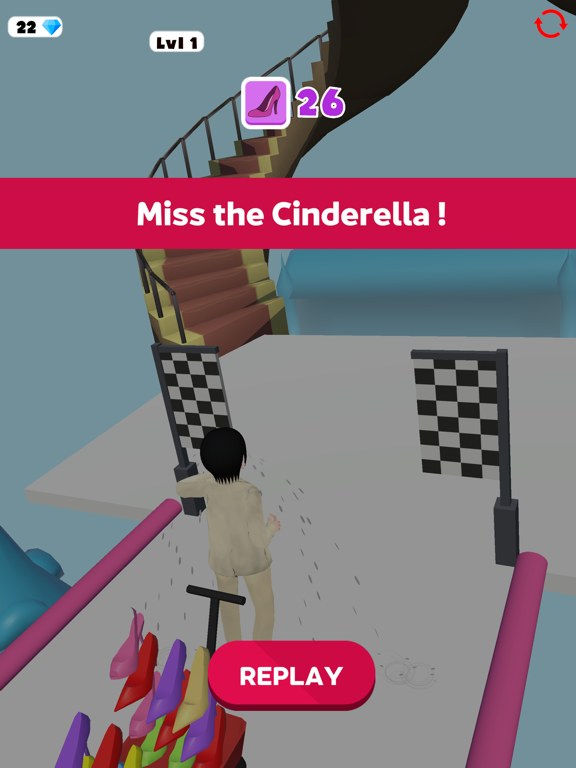 Cinderella Run iPad  স্ক্রিনশট
