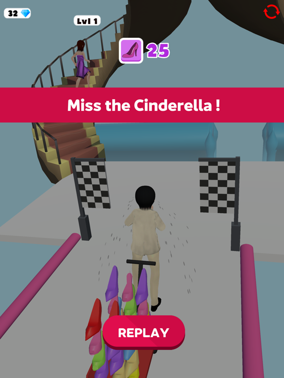 Cinderella Run iPad  স্ক্রিনশট