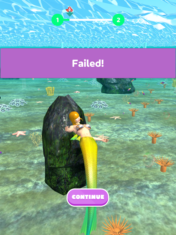 Ảnh chụp màn hình của Mermaid Run iPad 