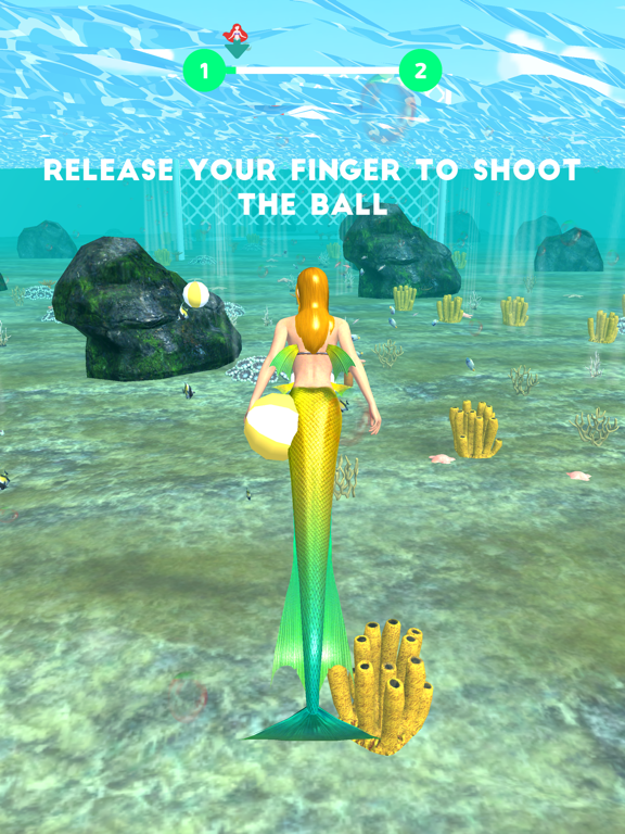 Ảnh chụp màn hình của Mermaid Run iPad 