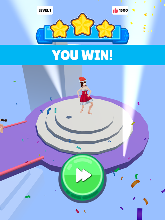 Party Dress Run iPad  স্ক্রিনশট