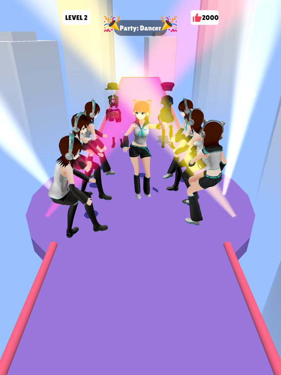 Party Dress Run iPad  স্ক্রিনশট