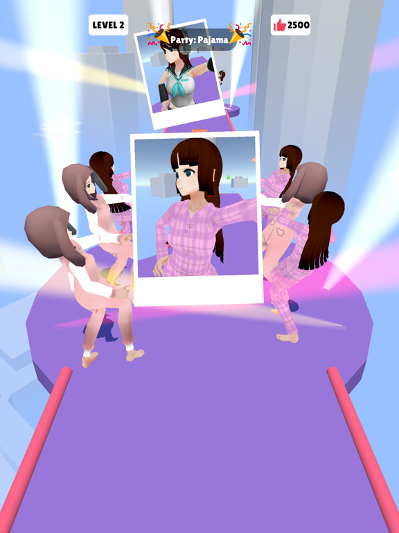 Party Dress Run iPad  স্ক্রিনশট