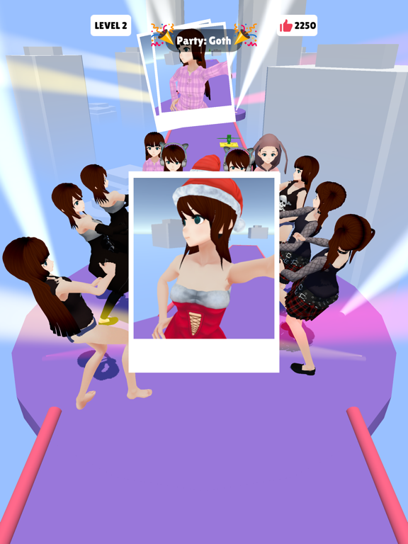 Party Dress Run iPad  স্ক্রিনশট