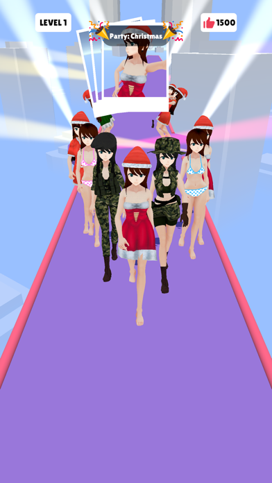 Party Dress Run স্ক্রিনশট