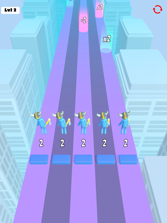 Tangkapan layar Rank Evolution iPad 