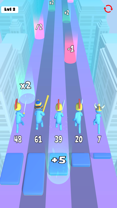 Tangkapan layar Rank Evolution