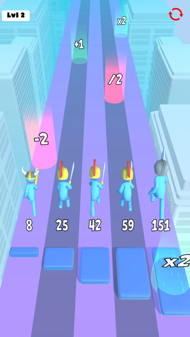 Tangkapan layar Rank Evolution