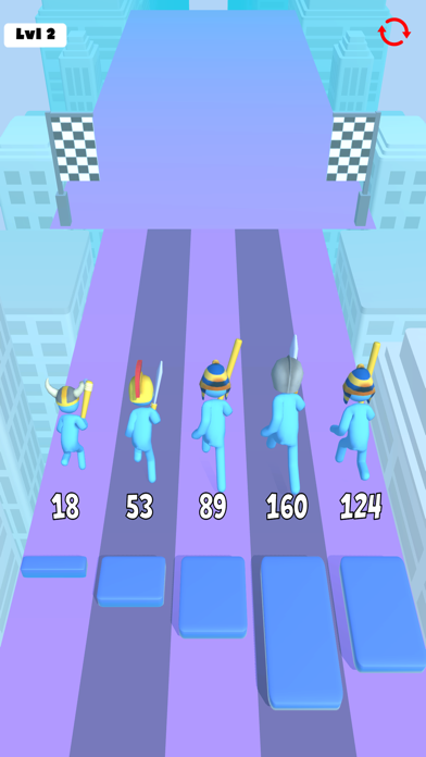 Tangkapan layar Rank Evolution