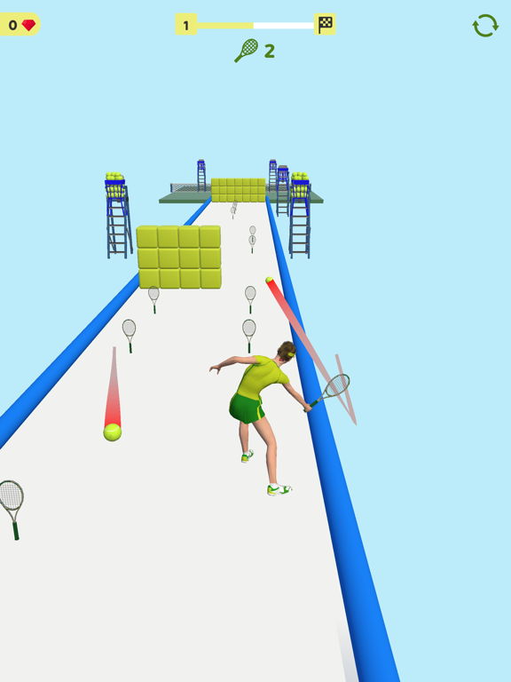 Racket Run iPad 應用截圖