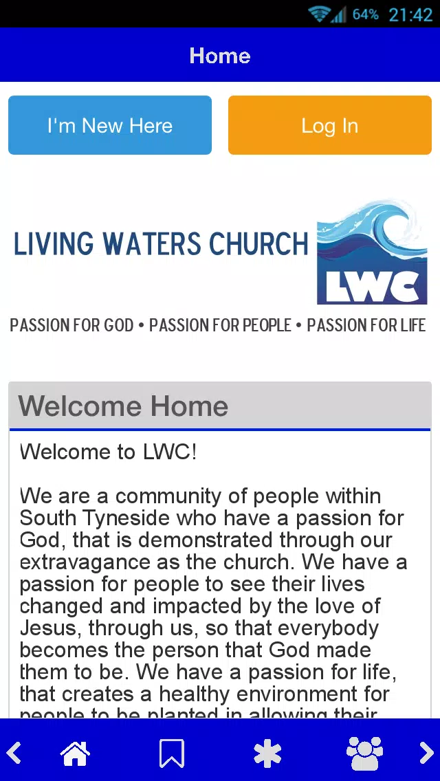 Living Waters Church Screenshots