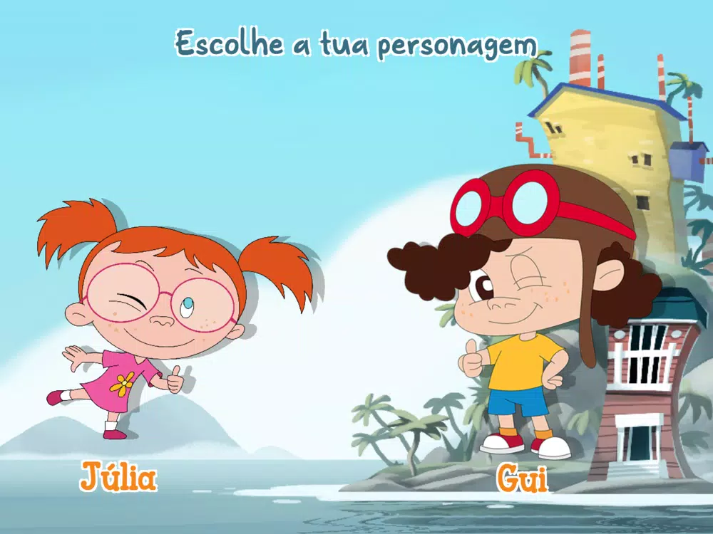 Júlia&Gui - Ilha das Palavras iPad Screenshots