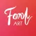 Fonts Art: draw, paint, ai art