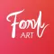 Fonts Art: draw, paint, ai art