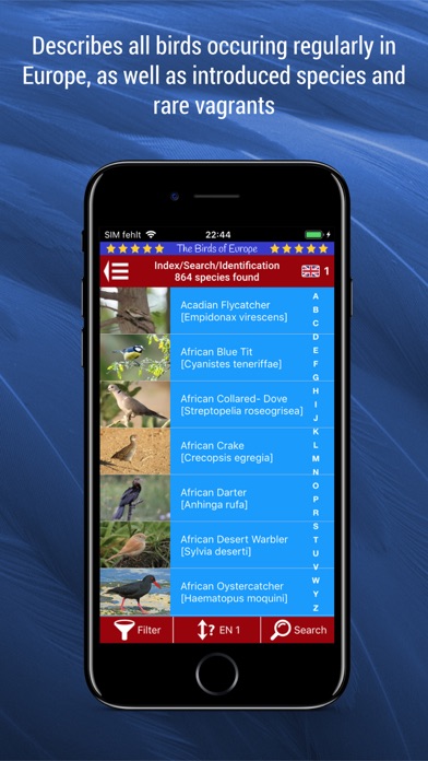 Birds of Europe Screenshots