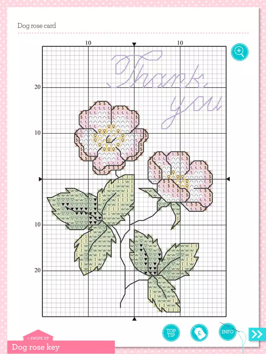 Zrzuty ekranu Best ever cross stitch – cross stitch patterns chosen for you iPad