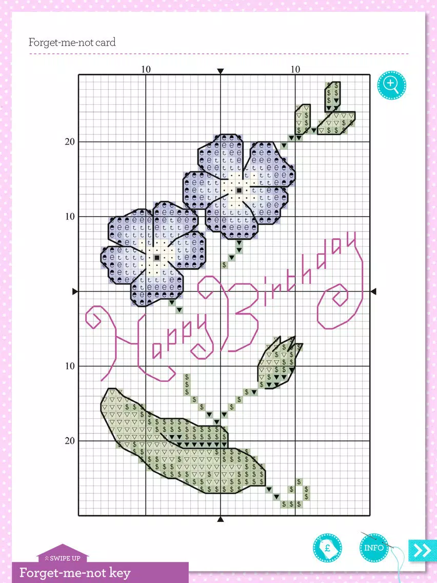 Zrzuty ekranu Best ever cross stitch – cross stitch patterns chosen for you iPad
